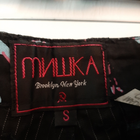 Mishka NYC - Pin Strip Shorts - so small - Picture 5 of 7